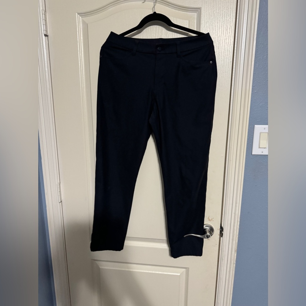 mens abc pants lululemon black 30 waste 30 inseam